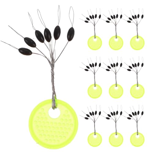 Bouchons caoutchouc compacts pour arrêts flottants portables Yardwe de pêche