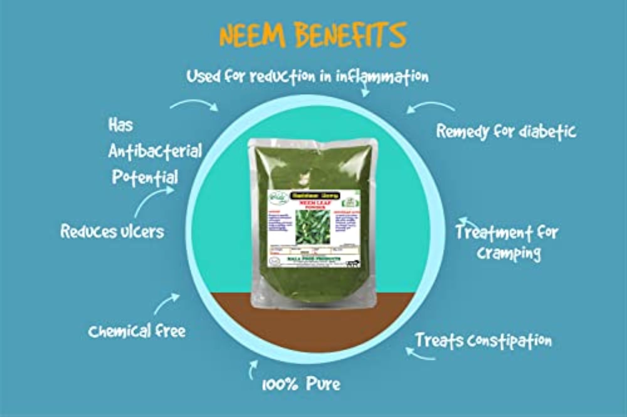 Neem Powder - Pure & Natural