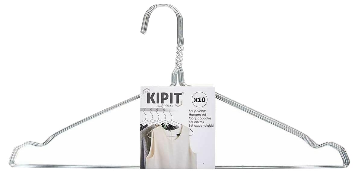 Lot de cintres multicolore standard pour l'organisation de vos vêtements