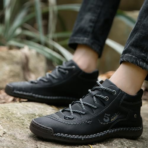 Handmade Beck Shoes Tall Boots,Beck Men's Casual Shoes Outdoor Lightweight Shoes Breathable for All Seasons4