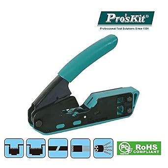 Pro'sKit CP-333 Modular Plug Crimp Tool