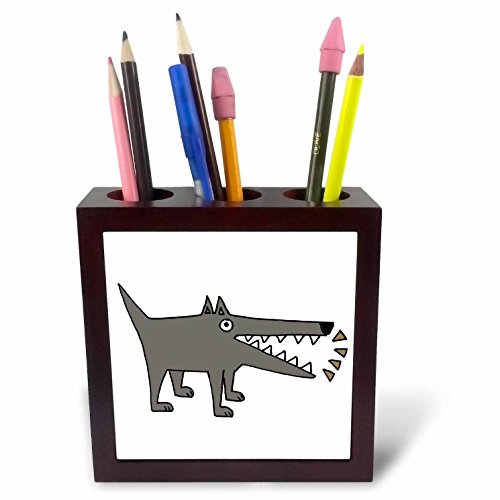 Chien de garde d'aboyer pot à crayons cadeau original pour collègue