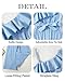 YOURUIKEY Girls' Jumpsuit Kid Ruffle Trim Halter Wide Leg Pleated Blue Long Romper with Belt Cute Summer Outfits for Tween Girl Size 12