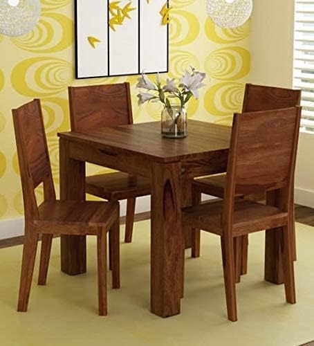 SONA ART & CRAFTS Modern Furniture Solid Sheesham Indian Wood 4 Seater ...