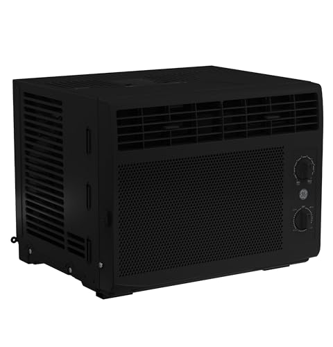 GE Window Air Conditioner Unit, 5,000 BTU for Small Rooms up to 150 sq ft. with Manual Adjustable Fan and Cooling Settin - Additional View