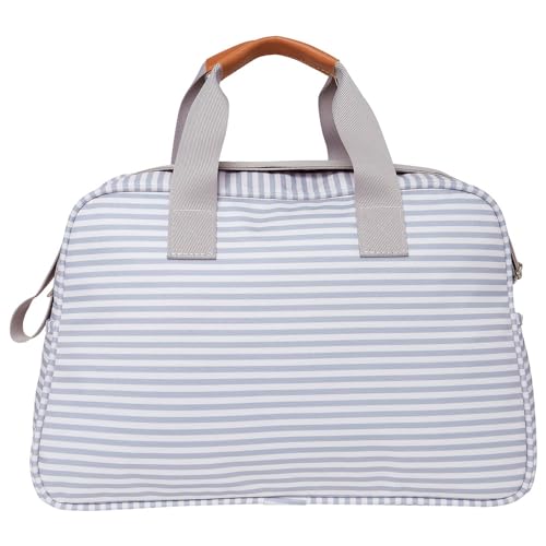 Bolsa Maternidade Grande Pirulitando Crescer Cinza