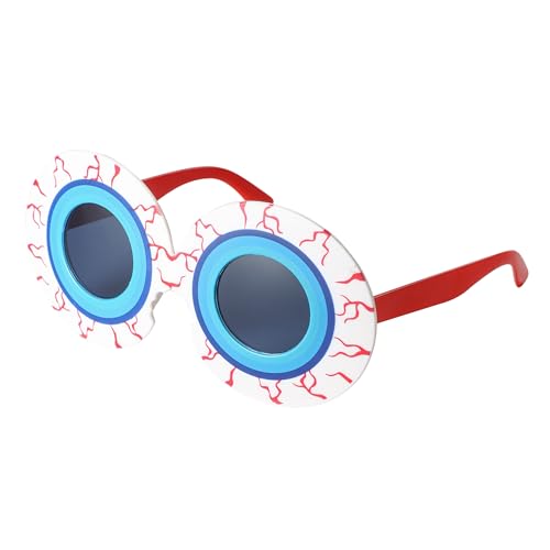 Halloween novelty glasses sunglasses costume dress up eyewear party favours cosplay unisex outfit joke eyeglasses accessory eyeballs