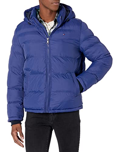 Image of Tommy Hilfiger Men's Down Alternative Hooded Puffer Jacket (Standard and Big & Tall)