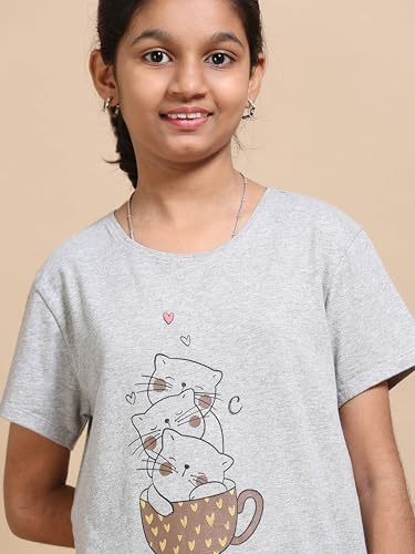 Image of Girls T-Shirt | Red Label Compact Cotton