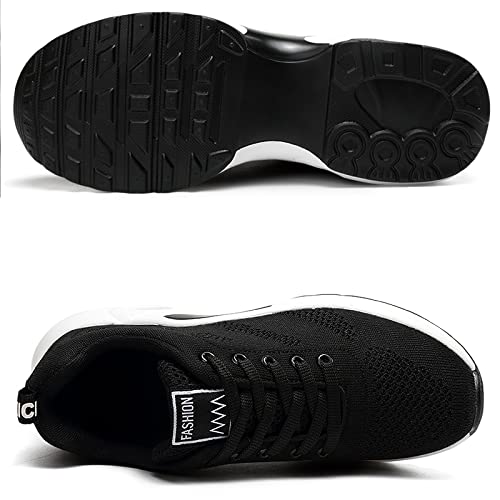 ihinzry Women's Air Running Shoes Lightweight Comfortable Non-Slip Walking Shoe Outdoor Breathable Fashion Mesh Sneakers3