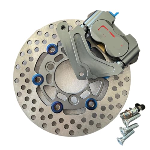 200mm �u���[�L�L�����p�[�ƃf�B�X�N�Z�b�g DIO AF18 AF27 AF28 AF34 AF35 AF36 �ɑΉ� - �t���[�e�B���O�f�U�C���A�W���u���[�L�p�b�h�t��(Grey)