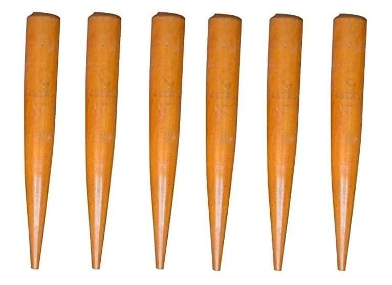 Tenable nautical mart Survey Wooden Pegs/Indicator Survey peg/Boundary Survey peg/Used for Marking The Boundaries of The Land (Pack of 6 Pcs)-image-4