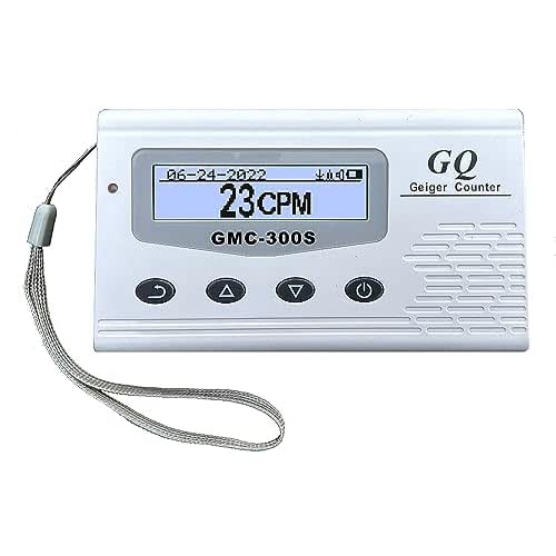 GQ GMC-300S Digital Detector de radiación nuclear Monitor Medidor Geiger