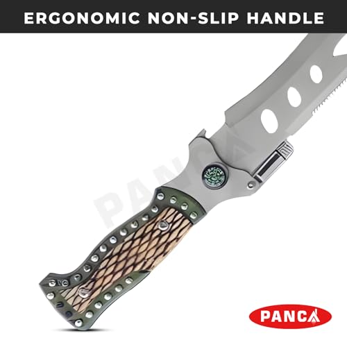 Image of PANCA Professional Chef Knife | High-Carbon Stainless Steel Multipurpose Kitchen Knife for Cutting Vegetables, Fruits & Meat | Durable Sharp Blade with Ergonomic Handle