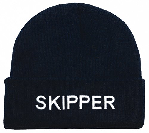 Nauticalia Berretto con scritta ricamata - Skipper...