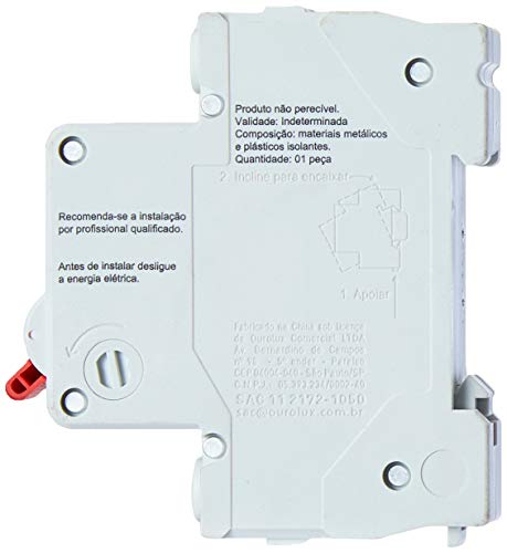 Disjuntor Unip 50A (C) Ourolux