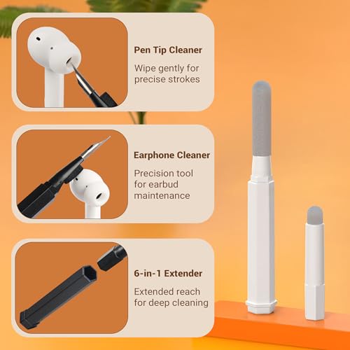 Image of ZEBRONICS CK500 21-in-1 Multipurpose Cleaner kit, Vacuum Cleaner, for Smartphones, Tablets, Cameras, Laptops, Keyboards, Earphones, Refillable Spray Bottle, Type-C Charging (Black)