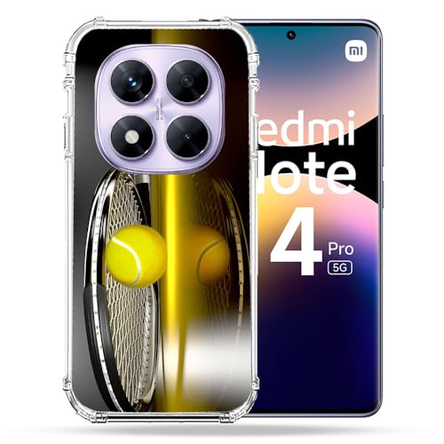 Coque Xiaomi Redmi Note 14 Pro 5G Cokitec Sport Tennis Reflet rigide