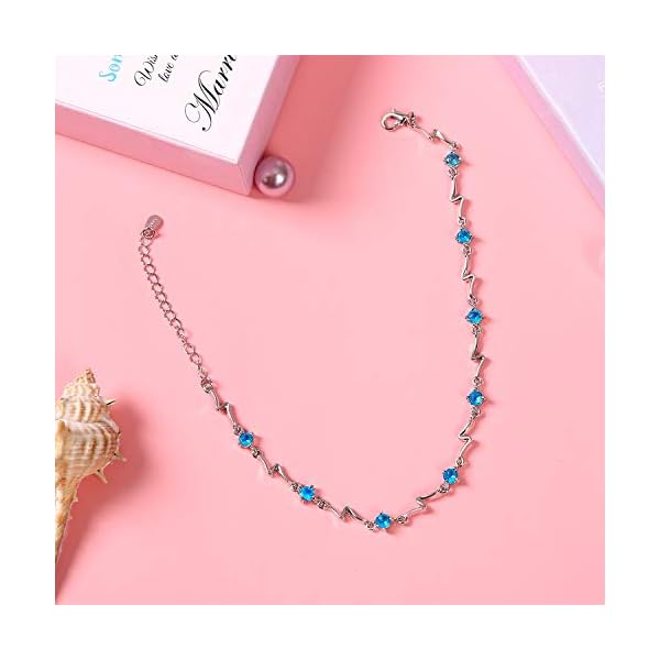 Something-Blue-Bride-Anklet-Wedding-Gift-for-Bride-Bridal-Shower-Gift-Gift-Box-Packaged-Blue-Anklet Something Blue Bride Anklet, Wedding Gift for Bride, Bridal Shower Gift, Gift Box Packaged (Blue Anklet)