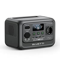 BLUETTI Elite 30 V2 Generador Solar Portátil, 288Wh LiFePO4 Batería de Respaldo, 600W Toma de CA (1500W Pico), 0-100% en 70 Min, Ideal para Camping, Viajes, Cortes de Luz (Panel Solar Opcional)