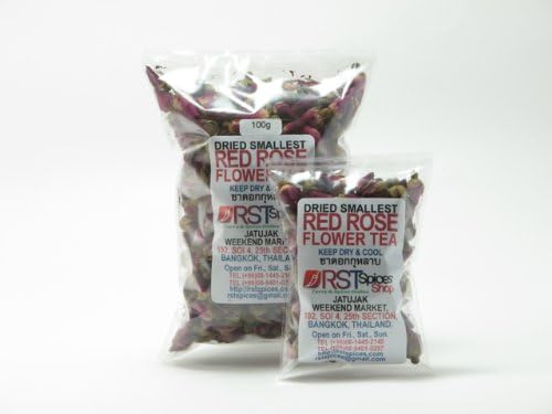 Amazon 乾燥レッドローズティー小 ピンクローズつぼみ茶 Dried Smallest Red Rose Tea Pink Rose Bud Tea Rst Spices お茶飲料 通販