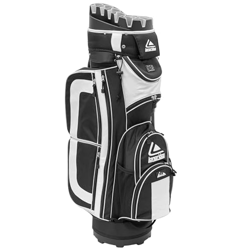 Longridge Pro Cart Golftasche mit 15-facher Unterteilung