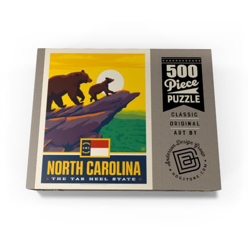 MyPuzzle North Carolina: The Tar Heel State - Rompecabezas Premium de 500 Piezas para Adultos miniatura 4