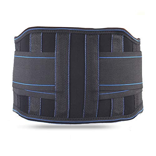 Cinturón de soporte lumbar con terapia magnética de autocalentamiento y ajuste unisex