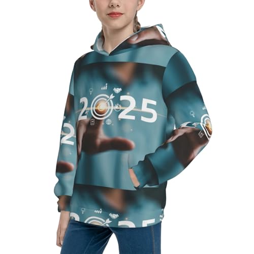 Abstract Broken Pattern Kid Hoodies Boys Sweatshirts Girls Pullover with Pocket2