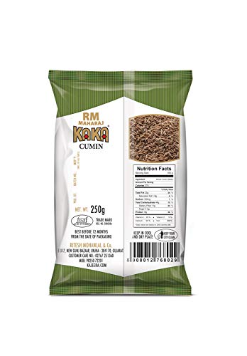 Image of RM MAHARAJ KAKA Jeera Sortex Clean (Cumin), ( 250 gm )