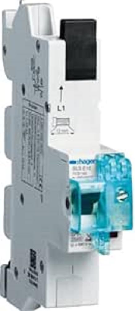 Hager hts116e 1 : un interrupteur électrique robuste aux finitions soignées