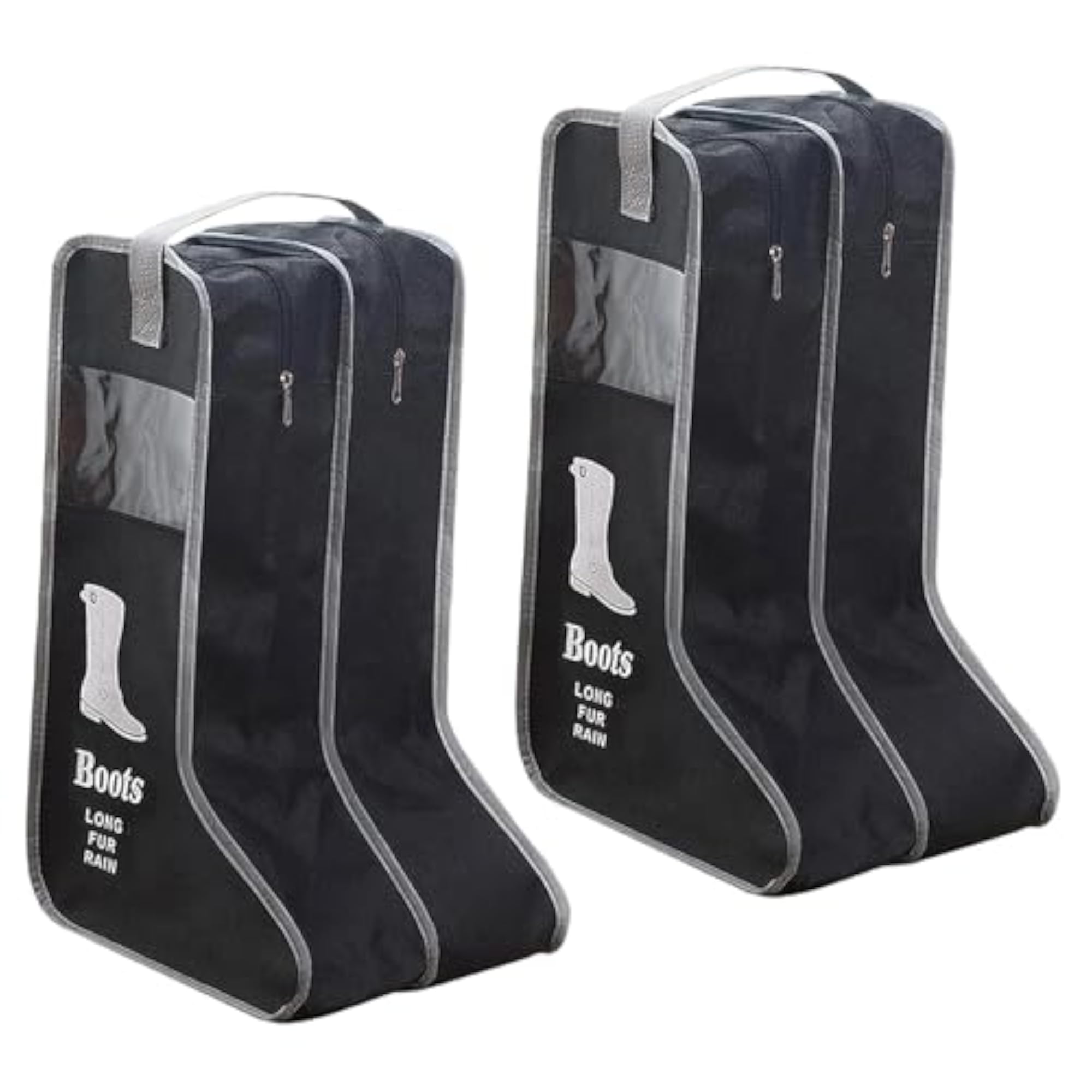 2 Pieces Boots Storage Bags Long Boot Shoe Organizer