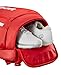 WILSON 2025 Super Tour Red Tennis Backpack - Red/White, Holds up to 2 Rackets