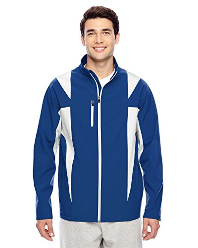Image of Men's Tm36-tt82-icon Colorblock Soft Shell Jacket