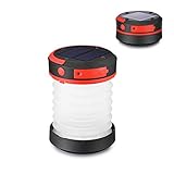 ☀️【3 Helligkeiten】 Volle Helligkeit, halbe Helligkeit und Blitzlicht ( SOS Notfall ). Die 1W 140lm (Volle Helligkeit) Laterne bietet Ihnen genug helles Licht bei Camping, Outdoor, Wandern, Angeln usw.