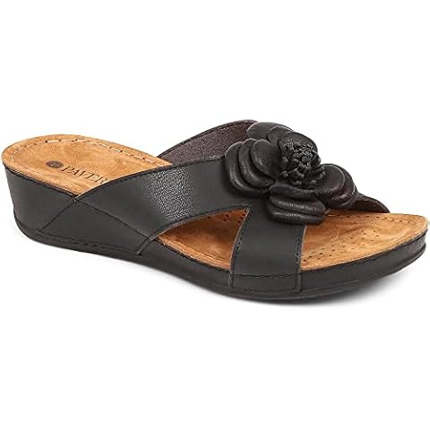 Pavers Ladies Mule Sandals - Lightweight Comfort Cover