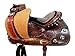Comfy Trail Western Saddle 15 16 17 18 Pleasure Horse Tooled Leather TACK Set (15 Inch)