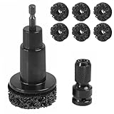 shuielai Wheel Hub Resurfacing & Stud Cleaning Kit, Quick Rust Removal Tool for Lug Nuts & Brake Rotors, Fits 1/2