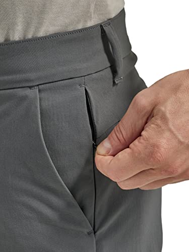Lee Men's Extreme Motion Regular Fit Synthetic Flat Front Short Charcoal 29 - image 3