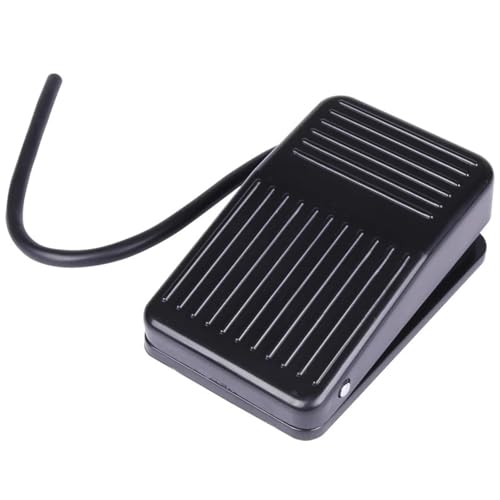 Interrupteur à pédale AC 250V 10A robuste avec contact inverseur SPDT 1 NO NC