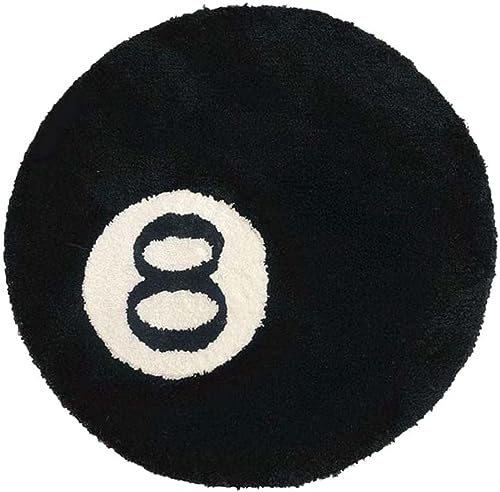 DCIUSTFHE Tapis De Billard 8 Boules De Simulation Tapis De Bain A...