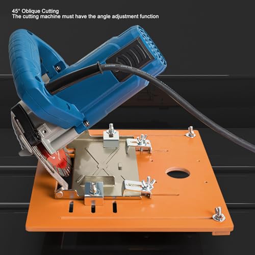 Circular Saw Base Plate, 28 X 25cm Woodworking Cutting Machine Bottom Plate - Image 2