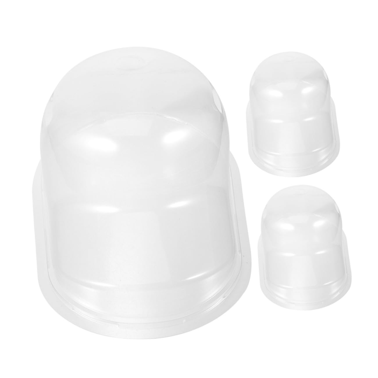 Vaguelly 3piezas Soporte Para Gorras De Béisbol Expositor De Gorras Estuche De Viaje Cajas Para
