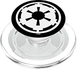 Picture of Star Wars Empire Emblem Simple Black And White PopSockets PopGrip for MagSafe