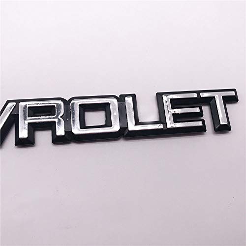 Set Of 2Pcs 3D Letter Word For 1980-1990 Caprice Classic Car Rear Trunk Name Plate Badge Emblem Sticker #TOP4