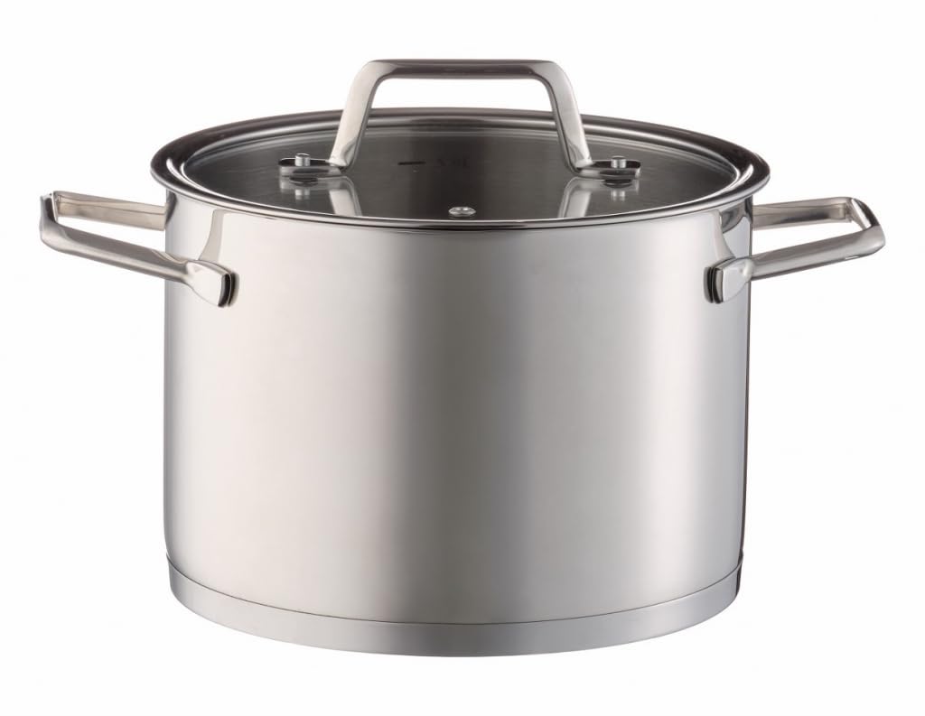 Brandani 51122 BATTERIA DI PENTOLE FREE SET 8 PZ INOX