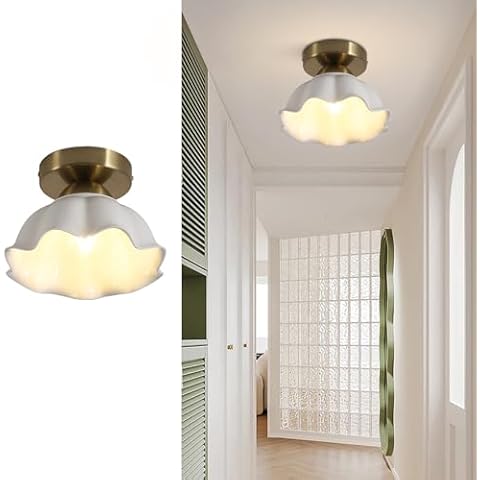Fulesi Vintage White Ceiling Light Cover