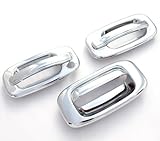 99-06 Chevy Silverado 1500 2500 3500 (2 Doors) Chrome Door Handle & Tailgate Covers