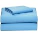 Aqua College Classic 3-Piece Twin XL Sheet Set