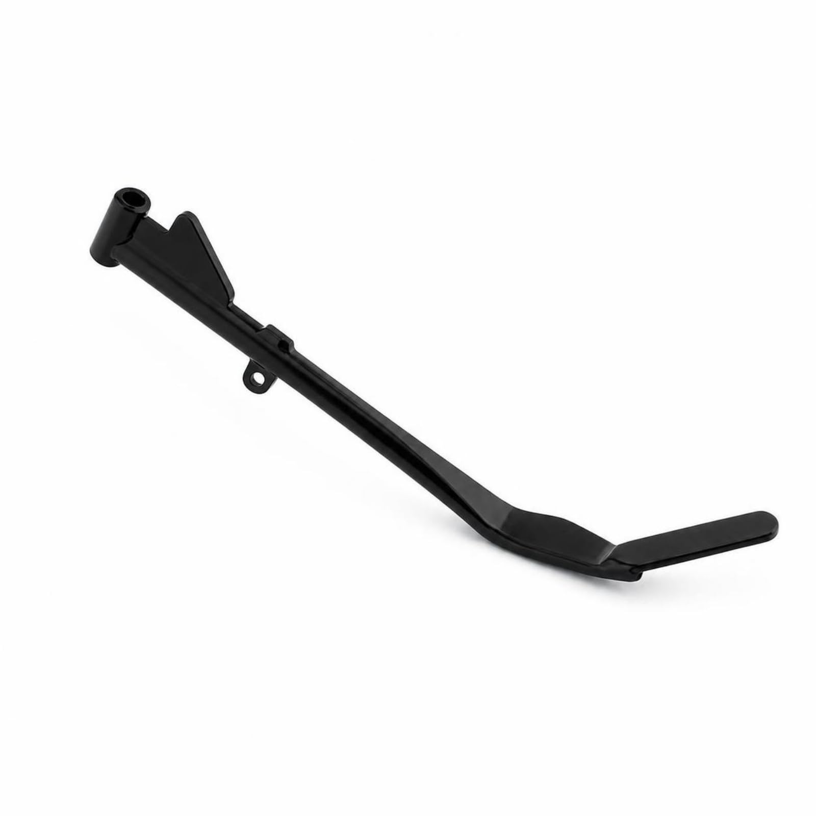 Soporte Lateral para Motocicleta Caballete Pata Béquille Base Estable Metal Reemplazo Compatible Sport Bike Adecuado para Estacionamiento Diario Taller